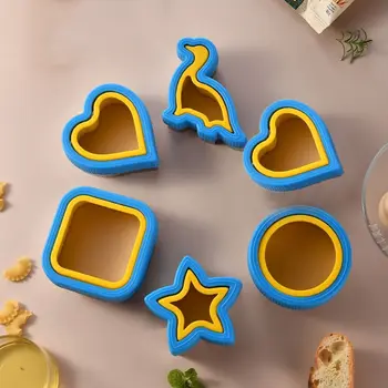 Uncrustables sumuštinių pjaustytuvų rinkinys Kepimo konditerijos įrankiai Animacinis filmas 