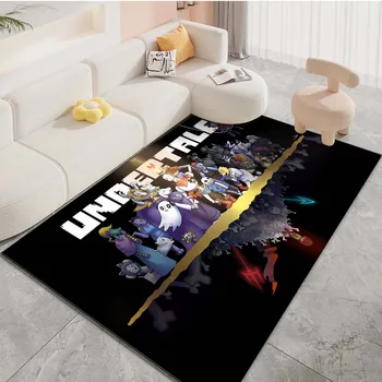 Klasikiniai žaidimai U-Undertale spausdintas grindų kilimėlis kilimas 15 dydžių svetainė miegamasis prie lovos vonios kambario grindų kilimėlis žaisti kilimėliai anime kilimėlis