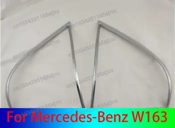 skirta Mercedes-Benz W163 ML 1997-2005 Aukštos kokybės 2PCS ABS Chrome priedai padengti Galinio žibinto dangtelio apdaila