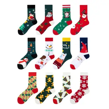 Kalėdinės šventinės kojinės Kalėdinės tvarkingos susiuvimo kojinės Patogūs sezoniniai dekorai svetainei Miegamasis Studijų kambarys Valgomasis
