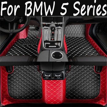 Individualizuotas automobilio grindų kilimėlis BMW 5 serijos E61 Touring F11 G31 F07 Gran Turismo metai Interjero detalės Priedai Kilimas