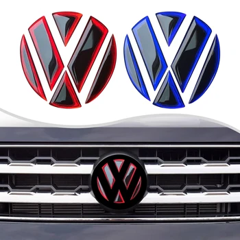 1Pc automobilio šrifto galinės emblemos ženklelio logotipo lipdukas Volkwagen VW Golf7 CC POLO Jetta Passat Touareg Bora Grill dekoratyviniai lipdukai