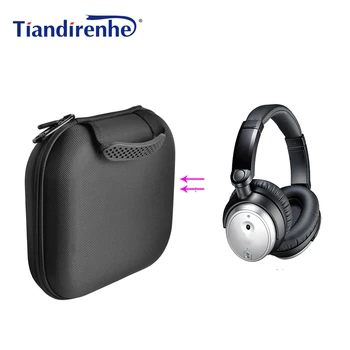 Nešiojamas ausinių nešiojimo dėklas, skirtas Audio-technica AHT-ANC7bsvis AHT-ANC7b AHT-ANC25 AHT-ANC27 AHT-ANC70 ausinių kietas krepšys