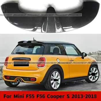 Stogo spoileris tinka Mini F55 F56 Cooper S 2013-2018 Real Carbon Fiber Galiniai spoileriai Lūpos Sparnai Dekoratyvinė apsauginė apdaila