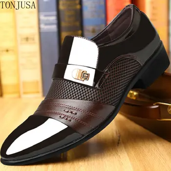 Loafers Vyriški batai Vestuvės Oksfordo batai vyrams Oficialūs batai Vyrai Suknelės Batai Zapatos De Hombre De Vestir Formal