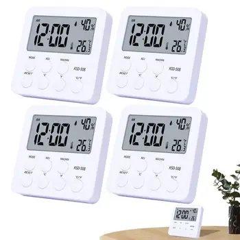 kambario termometras patalpų skaitmeninis kambario temperatūros matuoklis Lengva naudoti skaitmeninis higrometras Vidinis termometras namams