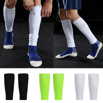 Suaugusiųjų jaunimo viensluoksnis kojų apdangalas elastinės futbolo kojinės sportinės kojinės su apačia varžybos profesionalus apsauginis kojų dangtelis