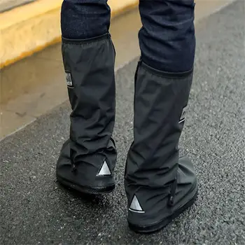 Aukštos kokybės vyriški ir moteriški lietaus ir vandeniui atsparūs batai Uždenkite guminius batus Daugkartinio naudojimo batų dangtelis Neslidūs lietaus batai