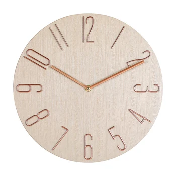 Paprastas sieninis laikrodis 12 colių svetainė Pagrindinis Sieninis laikrodis Laikrodis Laikrodis Mados miegamasis Sieninis laikrodis-smėlio