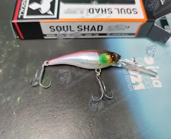 Japan Jack All Soulshade Wants To Flow 45SP 52SP Deep Diving Suspended Minnow Mandarin Fish Military Bass Bait.