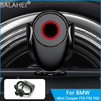 Automobilinis mobiliojo telefono laikiklis skirtas BMW Mini Cooper F55 F56 F60 GPS specialus navigacijos laikiklis Besisukantis stovas Salono priedai