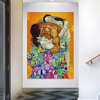 Nudes Woman Pictures Spalvotas akrilo dizainas Meno kūriniai Seksuali figūra Abstraktus menas Drobė Aliejinė tapyba lauko sienų dekorui Be rėmelio