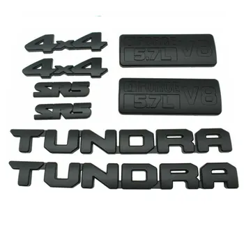Tinka Toyota TUNDRA dengtas automobilio logotipu Tantu pikapas 4X4 V8 ribotas bekelės angliškas modifikavimo laiškas automobilio lipdukai