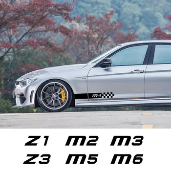 2vnt Automobilių durelių apdailos lipdukų dangteliai BMW Z4 E85 G29 Z3 M4 F82 F83 Z8 M1 E87 M2 F87 M3 F80 E46 E92 E90 M5 E60 F10 M6 Z1