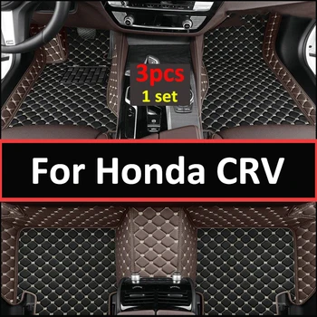Automobiliniai grindų kilimėliai Honda CRV 2017 2018 2019 2020 2021 Custom auto foot Pads automobilio kiliminė danga