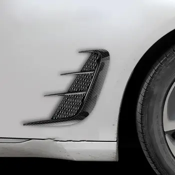 Automobilio šoninio srauto ventiliacijos sparno lipdukas Automatinis minkštos gumos oro srauto buferis Oro įsiurbimo gaubto lipdukas Automobilių išorės lipdukų tiekimas