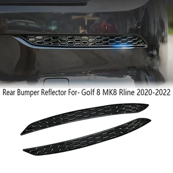 Galinio buferio atšvaito juostelės Automobilio šviesą atspindinčios juostelės for-VW Golf 8 MK8 Rline 2020-2022