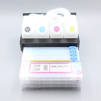 4 Spalvoto 8 spalvų rašalo tiekimo sistema Roland Human Allwin ekologinio tirpiklio spausdintuvui CISS birių rašalų tiekimo sistema