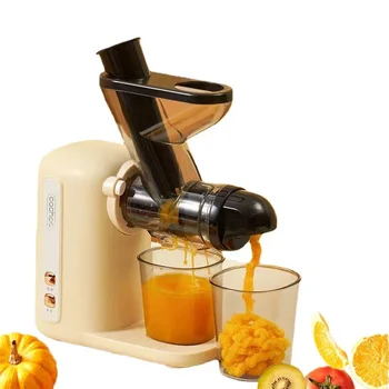 Elektrinis lėto greičio sulčių ekstraktorius Nešiojamas apelsinų citrinų maišytuvas Daugiafunkcis vaisių sulčiaspaudė Virtuvė Automatinis šviežias spaustuvas