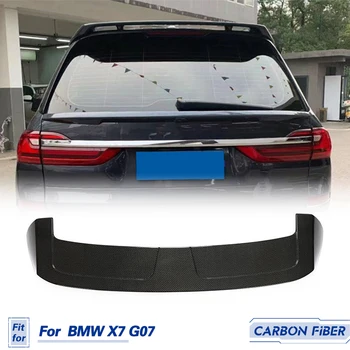 Automobilio galinio stogo spoilerio sparnai Anglies pluoštas BMW X serijai X7 G07 xDrive40i xDrive50i 2019-2023 Automatinis uodegos stogo bagažinės dangtis Sparno lūpa