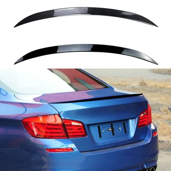 Automobilio spoilerio fiksuotas sparnas Blizgus juodas galinio stogo spoilerio sparno modifikacija BMW F10 5 serijos 520i 525i 2011-2017 AC Style