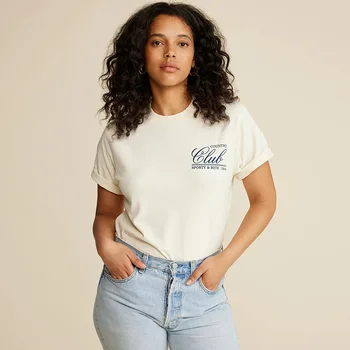 Moteriški marškinėliai 2024 m. Marškinėliai Medvilnės abėcėlės spausdinimas Vasaros mados prekės ženklas Oversized Aukštos kokybės vyriški marškinėliai Top Y2K