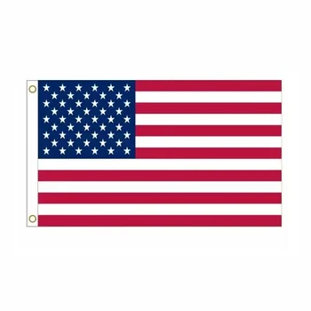 JAV vėliava Spausdinta Amerikos pasididžiavimo vėliava Reklamjuostė dekorui 90x150cm poliesteris