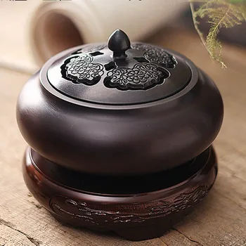 Vario apdaila Smilkalų degiklio ornamentas Rytietiški smilkalų degiklis Vintažinis kinų mini tradicinis nešiojamas incensario censeris