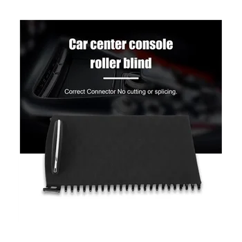 2PCS Car Center Console stumdomos žaliuzės puodelio laikiklis roleto dangtelis Mercedes-Benz C klasės W203 00-07 2036800123