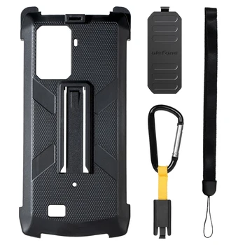 Ulefone Power Armor 13 Back Cover Ulefone Back Clip Phone Case with Carabiner Multifunctional TPU + PC Case Protective Case