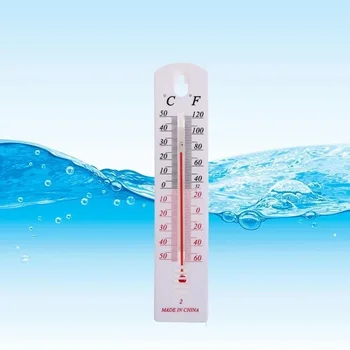 Gabaritas Vidaus sienos temperatūra Vertikali 1vnt Buitinis termometras Monitorius Lauko namų higrometras