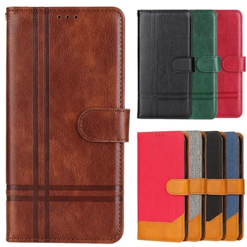 On for Realme C55 Case Magnetic Wallet Leather Flip Phone Cover for OPPO Realme C55 C35 C31 C30 GT Neo 3 RealmeC55 Stand Cases