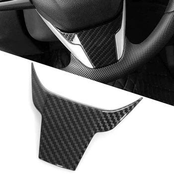 Automobilio vairo išorinės apdailos dangtelis Honda CR-V CRV 2017 2018 2019 2020 2021 Anglies pluošto stiliaus išvaizda