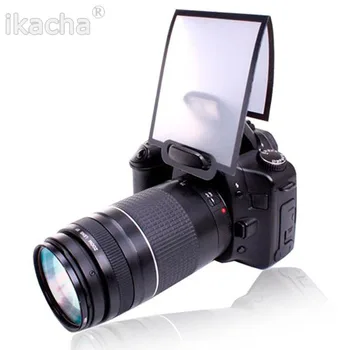 Universalus minkšto ekrano iššokantis blykstės difuzorius, skirtas Nikon Canon Pentax Olympus