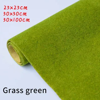 1vnt Popierinis peizažo išdėstymas Vejos peizažas Žolės kilimėlis 25x25cm 50x50cm 50x100cm Nelipnus architektūriniam peizažui