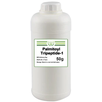 Aukštos kokybės palmitoilo tripeptidas-1 skystas odos priežiūros produktas nuo raukšlių ir senėjimo odos priežiūros produktas EAW medžiaga 100g