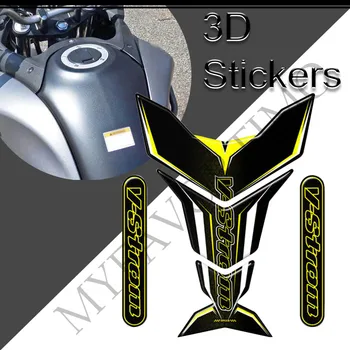 V STROM 650XT Motociklas Suzuki V-STROM DL 1000 650 250 XT degalų bako padėklo dangtelio apsauga lipdukai Dujų dangtelis 3D lipdukas