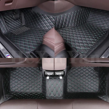 Custom Car Floor Mat for Audi RS4 2013 2014 2015 2016 all model auto styleling Kilimas Kilimas Footbridge priedai interjero dalys