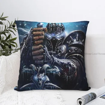 Arthas Hug pagalvės užvalkalas World Of Warcraft kuprinės cojines Home Pasidaryk pats atspausdintas automobilio mėtymo pagalvės dėklas dekoratyvinis