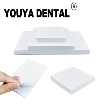 50 lakštų dantų vienkartinis cemento maišymo popierius silikono atspaudų medžiagoms Odontologijos laboratorijos įrankiai