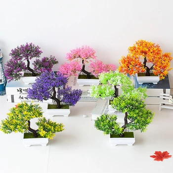 Netikras dirbtinis vazoninis augalas bonsai vazoninis simuliacinis pušies vazoninis ornamentas namų kambario stalo dekoravimui Viešbučio sodo dekoravimas