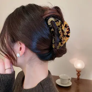 Asmenybė Galvos apdangalas Ponytail Holder Moterų plaukų segtukai Pusmėnulio plaukų nagai Plaukų aksesuarai Korėjietiško stiliaus krabų spaustukas