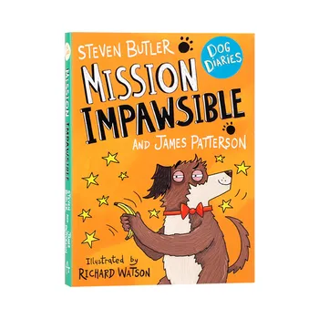 MiluMilu English Original Dog Diaries: Mission Impawsible Chapter Book Dog's Diary : Neatsakinga užduotis 6-9 Vaikų
