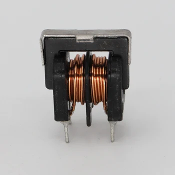 UF UU9.8 UU10.5 UU16 100UH-1MH-100MH 7*8mm 10*13mm Pin Pitch Copper Common Mode Plug-In Choke DIP filtras Vertical Power Inductor