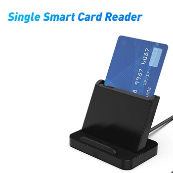intelektualiųjų kortelių skaitytuvas USB CAC IC ATM intelektualiųjų kortelių skaitytuvas Universalus SIM kortelių skaitytuvas USB-CCID ISO jungtis, skirta 