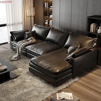 Privatus pasirinktinis itališkas skalbimas nemokamai technologijos audinys sofa žemyn svetainė namų ūkio kampinis audinys kombinuota sofa
