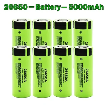 Ilgalaikė 26650 baterija žaisliniam LED žibintuvėliui Ličio baterija 5000