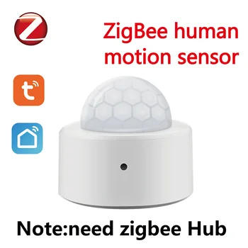 Tuya Smart Human Presence Sensor Zigbee Intelligent Home PIR judesio jutiklio detektoriaus sauga Gerai veikia su Alexa Google Home