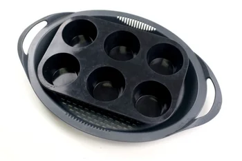 Silikoninis virtuvės konditerijos liejimo pyragas Keptuvė Orkaitė Kepimo forma Thermomix TM5 TM6 TM31 Virimo mašinos priedai