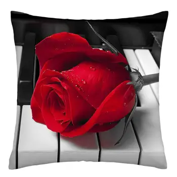 Printed Pillow Cover Square Car Sofa Office Home Decoration Throw Pillow Cushion Cover